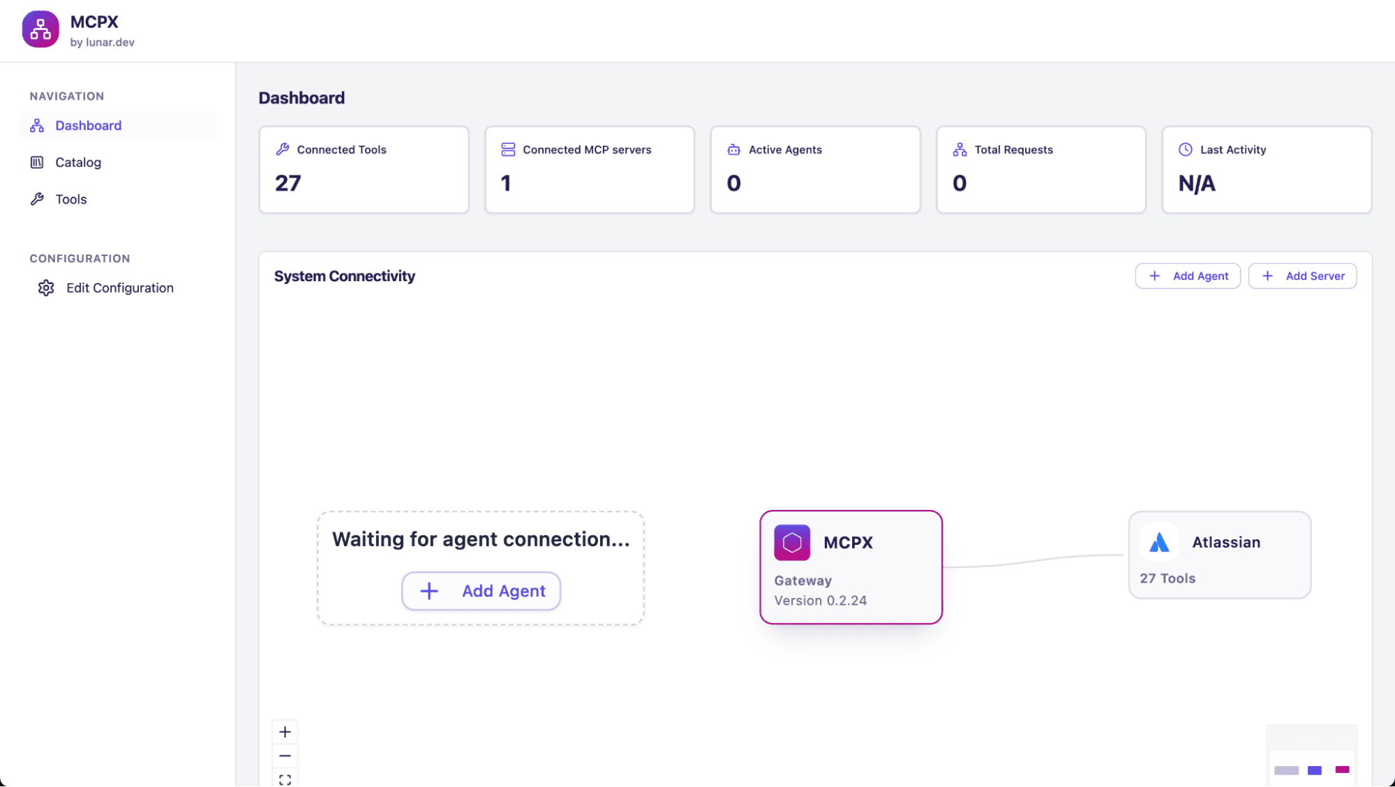 Lunar MCPX Control Plane screenshot